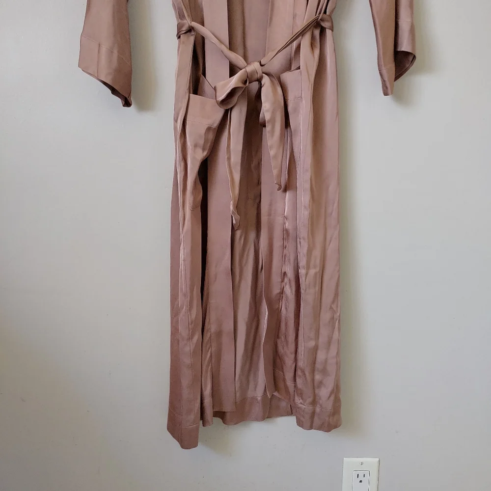 NWT Durante Jacket Robe Size Small Nutmeg - Picture 10 of 16